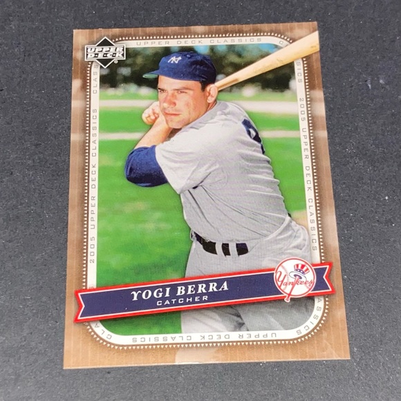 Upper Deck Classics Yogi Berra Phil Rizzuto Waite Hoyt 2005 - Picture 3 of 8